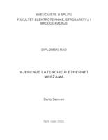 Mjerenje latencije u ethernet mrežama