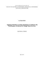 Applying Machine Learning Techniques to Enhance the Performance of Internet of Things Stack Services