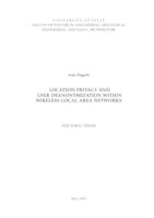 Location Privacy And User Deanonymization within Wireless Local Area Networks