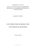 Customizations in Mininet-WiFi for wireless networks