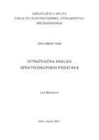 Istraživačka analiza spektroskopskih podataka