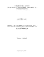 prikaz prve stranice dokumenta Metalne konstrukcije krovišta zvjezdarnica