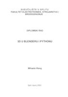 prikaz prve stranice dokumenta 3D u Blenderu i Pythonu
