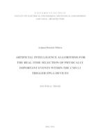 prikaz prve stranice dokumenta Artificial Intelligence Algorithms for the Real-Time Selection of Physically Important Events Within the CMS L1 Trigger FPGA Devices